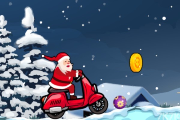 《圣诞摩托车》游戏画面4