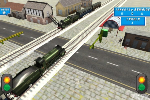 《模拟铁路口》游戏画面1