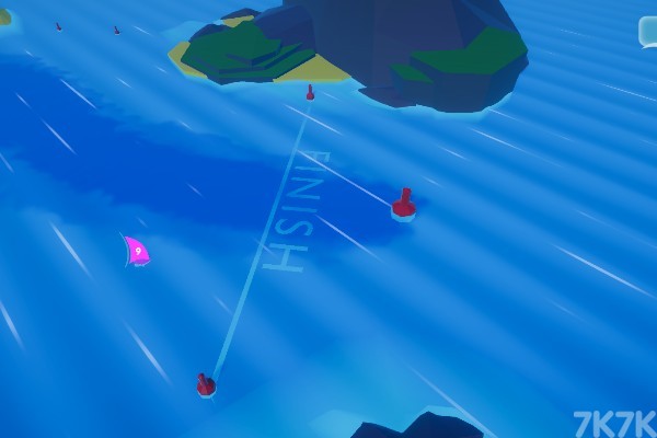 《风吹帆船比赛》游戏画面4