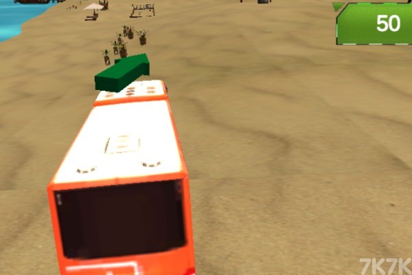 《沙滩大巴驾驶》游戏画面1