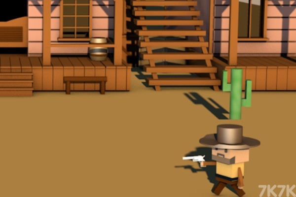 《西部牛仔拔枪对决》游戏画面1