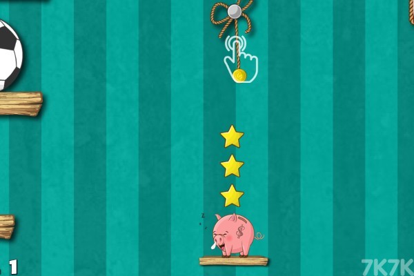 《小猪吃金币》游戏画面1
