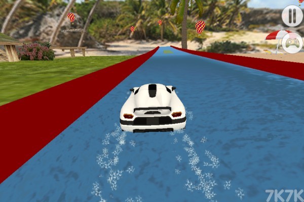 《滑道赛车》游戏画面1