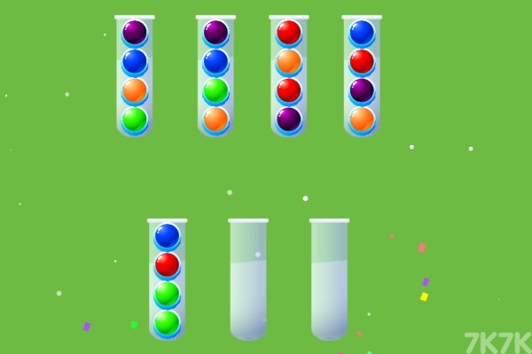 《彩色球分类》游戏画面3