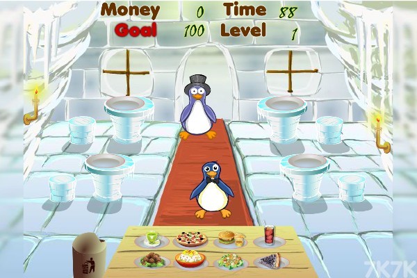 《企鹅小餐厅H5》游戏画面1