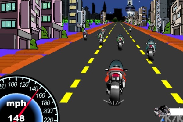 《极速摩托2H5》游戏画面3