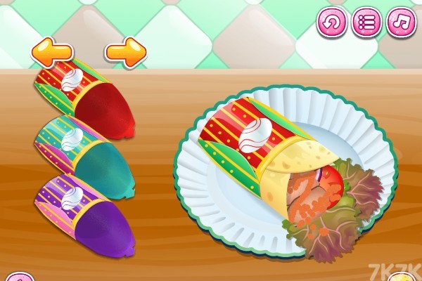《制作烤肉卷》游戏画面4