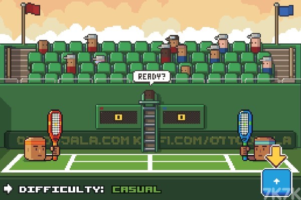 《像素网球对决》游戏画面1