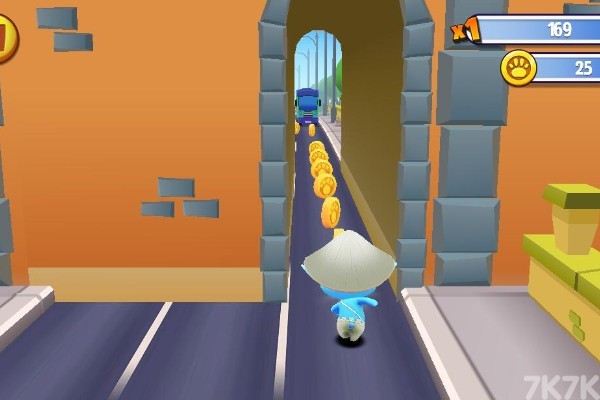 《蓝猫酷跑》游戏画面4